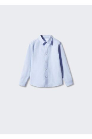 پیراهن آبی پسرانه مانگو 57000760