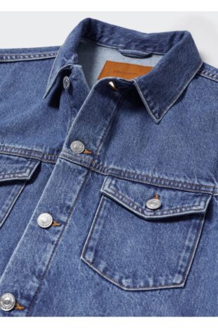 کت آبی مردانه مانگو 57002523