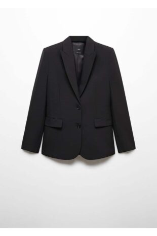 کت سیاه زنانه مانگو 57079093