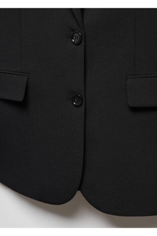 کت سیاه زنانه مانگو 57079093