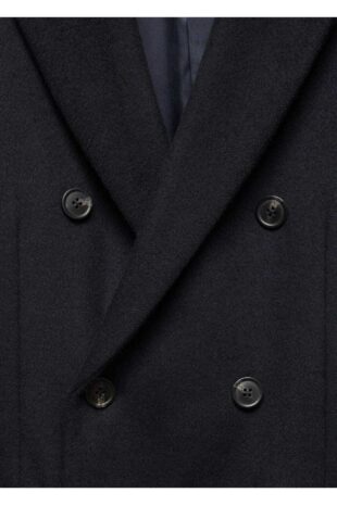 پالتو لاجورد مردانه مانگو 57035954