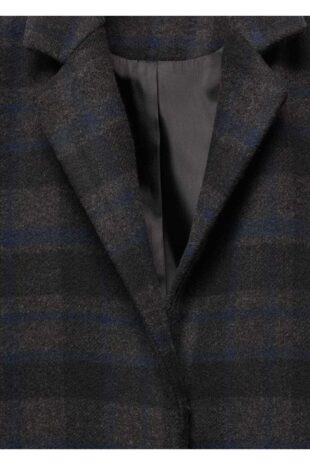 کت خاکستری زنانه مانگو 57054395