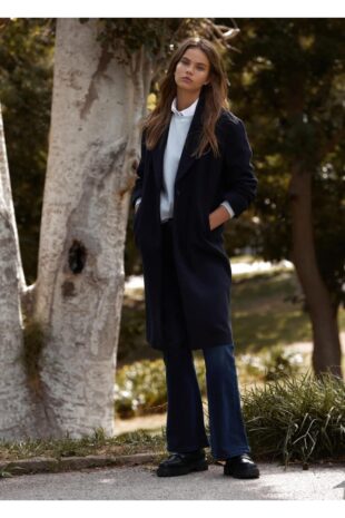 کت لاجورد زنانه مانگو 57015145