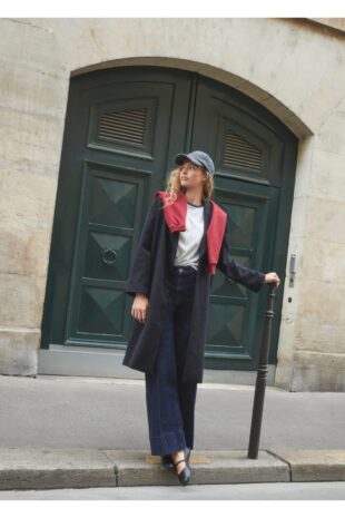 کت لاجورد زنانه مانگو 57015145