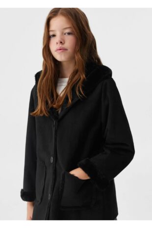 کت سیاه دخترانه مانگو 57016311