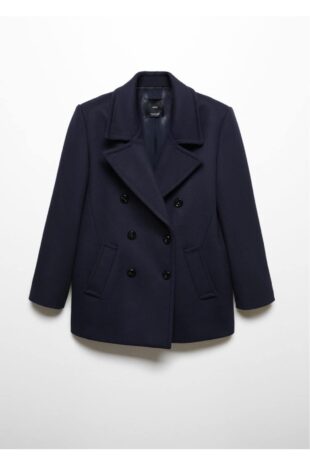 پالتو لاجورد زنانه مانگو 57047760