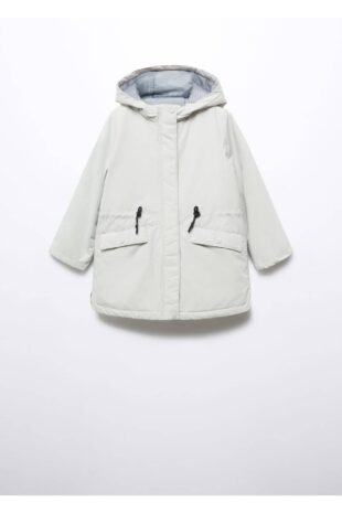 کت خاکستری دخترانه مانگو 57084387