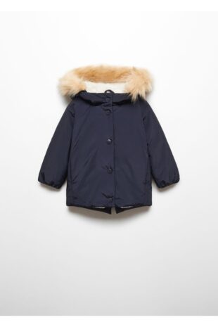 پالتو لاجورد دخترانه مانگو 57006723