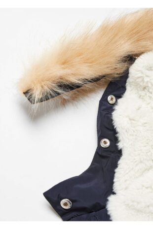 پالتو لاجورد دخترانه مانگو 57006723