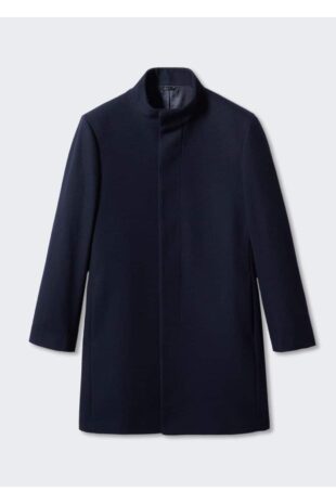 پالتو لاجورد مردانه مانگو 57025950