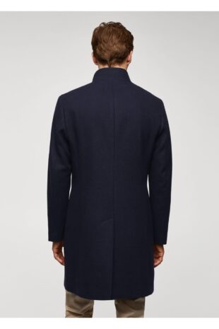 پالتو لاجورد مردانه مانگو 57025950