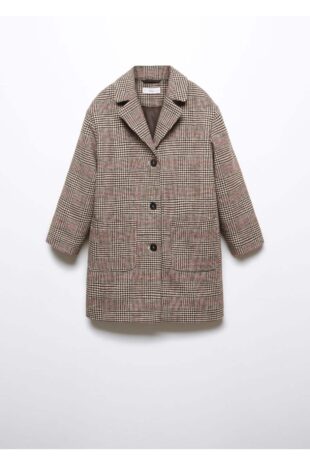 کت قهوه ای دخترانه مانگو 57067109
