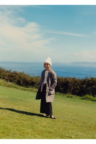 کت قهوه ای دخترانه مانگو 57067109