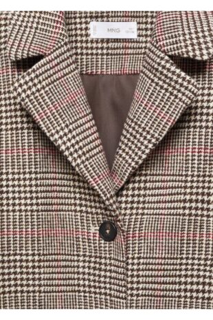 کت قهوه ای دخترانه مانگو 57067109