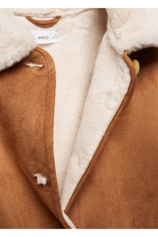 کت بژ دخترانه مانگو 57085962