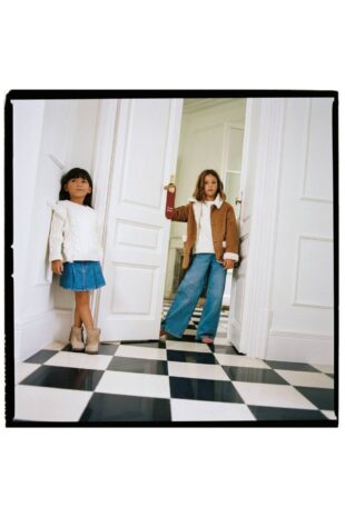 کت بژ دخترانه مانگو 57085962