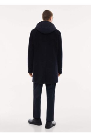 پالتو لاجورد مردانه مانگو 57048265