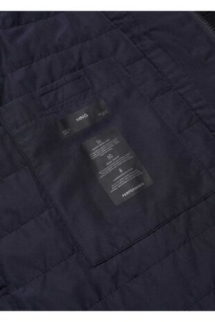 پالتو لاجورد مردانه مانگو 57048265