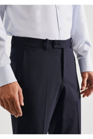 شلوار لاجورد فاق نرمال مردانه مانگو 57064763