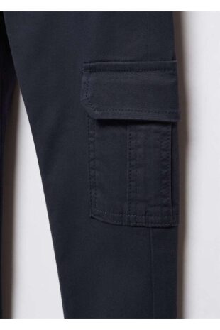 شلوار لاجورد فاق نرمال پسرانه مانگو 57074397