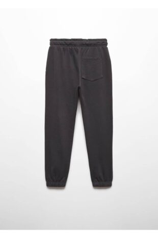 شلوار سیاه فاق نرمال دخترانه مانگو 57048636