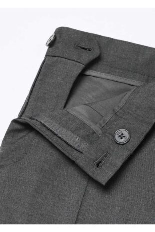 شلوار خاکستری فاق نرمال مردانه مانگو 57062885