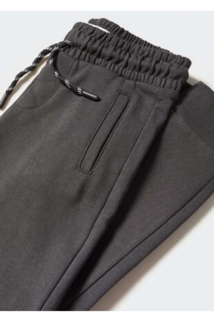 شلوار سیاه فاق نرمال پسرانه مانگو 57001041
