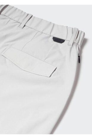 شلوار خاکستری فاق نرمال مردانه مانگو 57040573