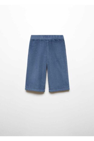 شلوار آبی فاق نرمال دخترانه مانگو 57036718