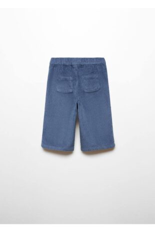 شلوار آبی فاق نرمال دخترانه مانگو 57036718