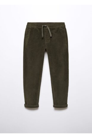 شلوار خاکی فاق نرمال پسرانه مانگو 57087110