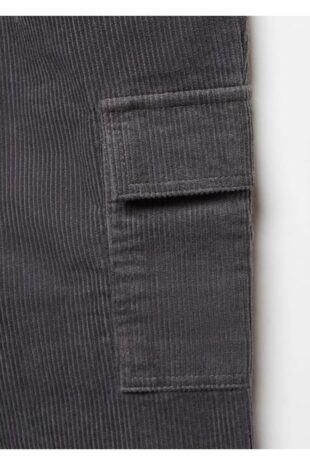 شلوار سیاه فاق نرمال پسرانه مانگو 57035985