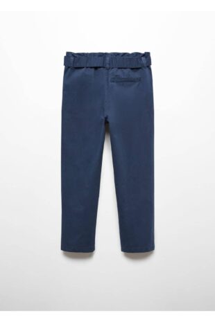 شلوار لاجورد فاق نرمال دخترانه مانگو 57054779