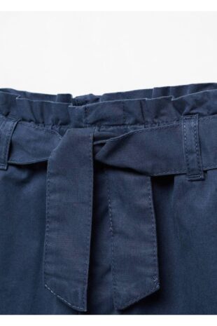 شلوار لاجورد فاق نرمال دخترانه مانگو 57054779