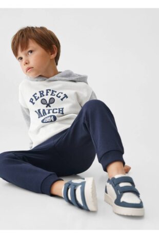 شلوار لاجورد فاق نرمال پسرانه مانگو 57072884