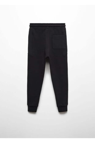 شلوار سیاه فاق نرمال پسرانه مانگو 57027732