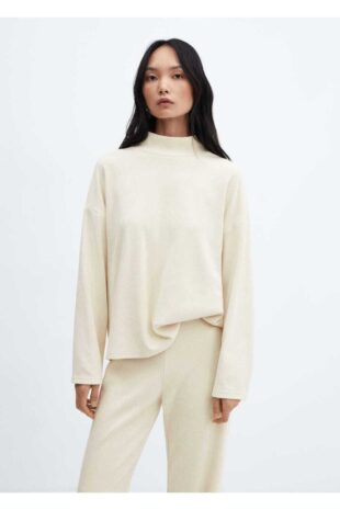 شلوار اکرو فاق نرمال زنانه مانگو 57087741