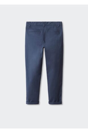 شلوار آبی فاق نرمال پسرانه مانگو 57001033