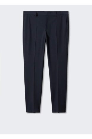 شلوار لاجورد فاق نرمال مردانه مانگو 57040562