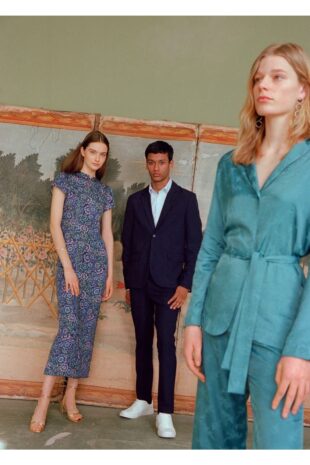 شلوار لاجورد فاق نرمال مردانه مانگو 47010451