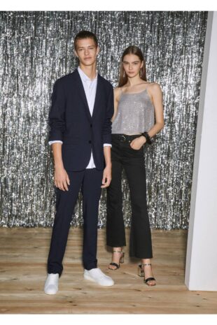 شلوار لاجورد فاق نرمال مردانه مانگو 47010451