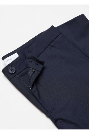 شلوار لاجورد فاق نرمال پسرانه مانگو 57015808