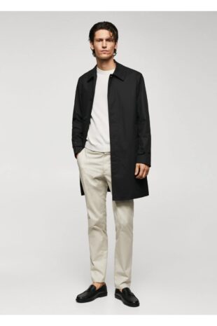 کت سیاه مردانه مانگو 57084385