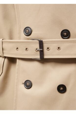 کت قهوه ای مردانه مانگو 57094384