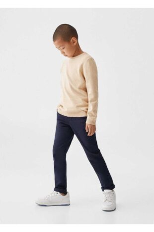 شلوار لاجورد فاق نرمال پسرانه مانگو 57001033