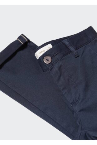 شلوار لاجورد فاق نرمال پسرانه مانگو 57001033