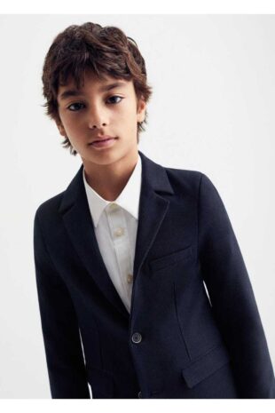 کت لاجورد پسرانه مانگو 57055807