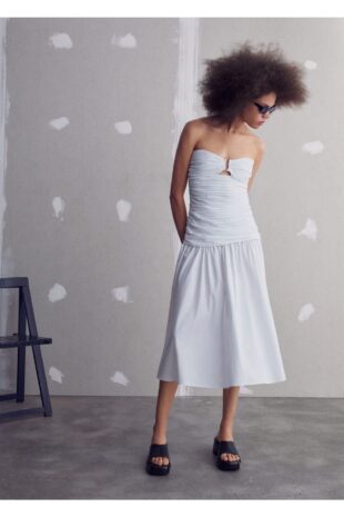 دمپایی سیاه زنانه مانگو 57010041