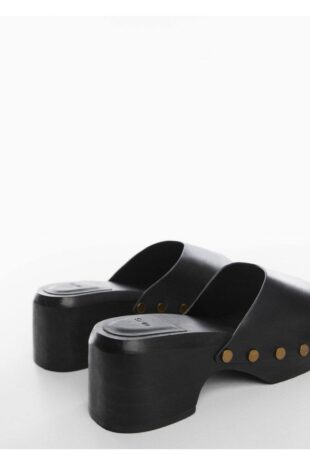 دمپایی سیاه زنانه مانگو 57010041