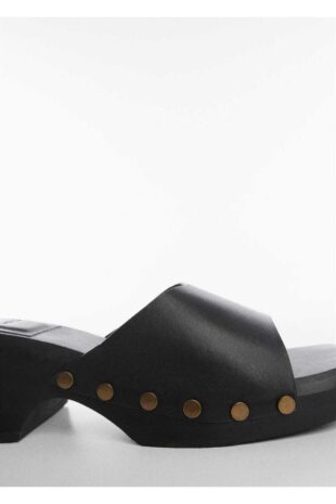 دمپایی سیاه زنانه مانگو 57010041